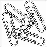 Graffette Paperclip Disegnidacolorareonline Paperclips Pile Webstockreview sketch template