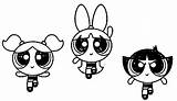Coloring Powerpuff Girls Pages Ppg Print Gif Library Pdf Bubbles Clipart Comments Coloringhome Codes Insertion sketch template