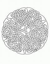 Pages Mandala Knot sketch template