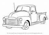 Gmc Chevy Obs Drawingtutorials101 Lifted Camionetas Drawingfusion sketch template
