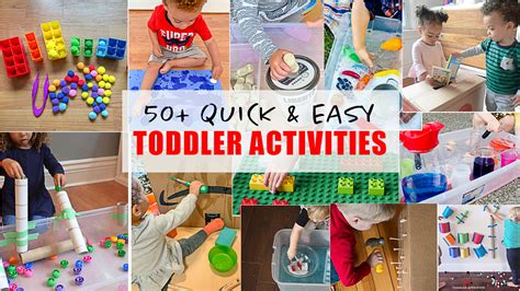 easy toddler activities  happy toddler playtime