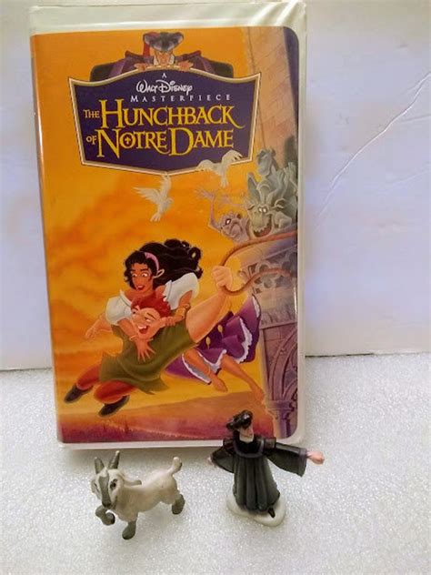 1997 The Hunchback Of Notre Dame Vhs Walt Disney Masterpiece Etsy