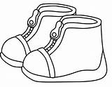 Winter Coloring Pages Boots Printable Getcolorings Childrens sketch template