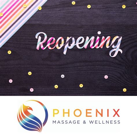 reopening announcement massage therapy online appointment