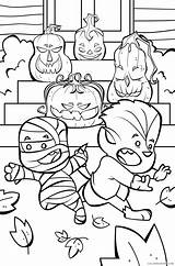 Halloween Coloring Pages Cute Kids Happy Coloring4free Printable Print Sheets Printables Funny Pumpkin Related Posts Getdrawings sketch template