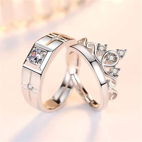 anillos de parejas matrimonio  minimalist style