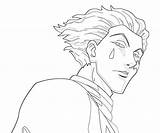 Hisoka Coloring Pages Pose Popular Another sketch template