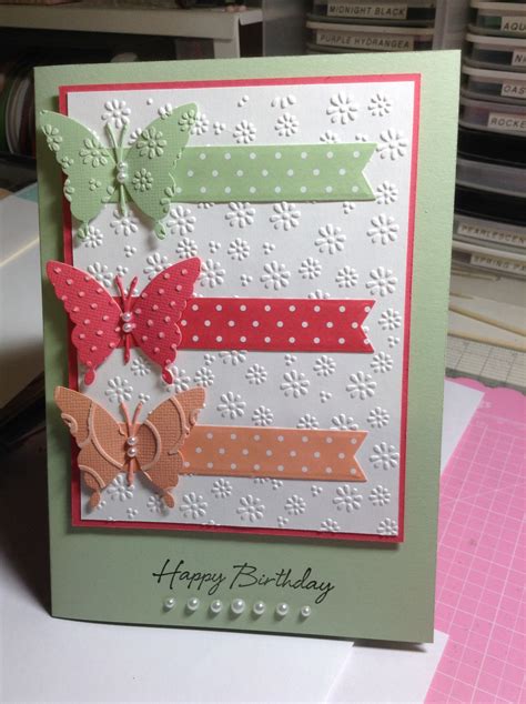stampin  colours inspired  pinterest homemade greeting cards