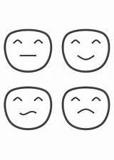 Colorare Emozioni Emociones Disegno Emoties Emotionen Malvorlage Afbeelding Emoción Schulbilder Educolor Ausmalbild Herunterladen Abbildung sketch template