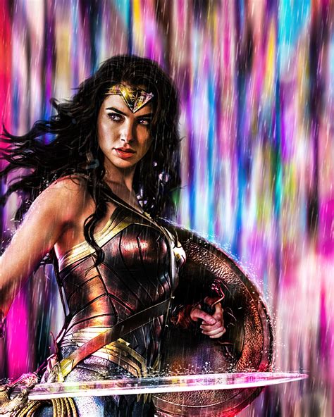Gal Gadot Wonder Woman Fan Poster I Made Galgadot