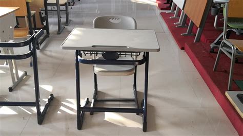 cheap classroom student desk high quality school desk  chair set