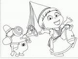 Coloring Pages Agnes Despicable Margo Edith Print Related sketch template