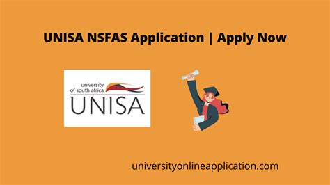 unisa nsfas application  apply