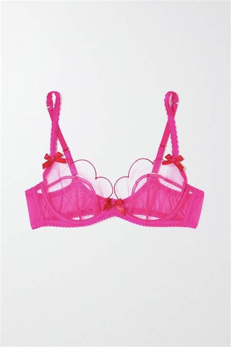 Pin By Saphira Blue On Fashion Agent Provocateur Hot Pink Bra