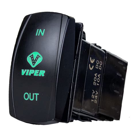 viper atv utv winch custom flush mount dash switch ebay