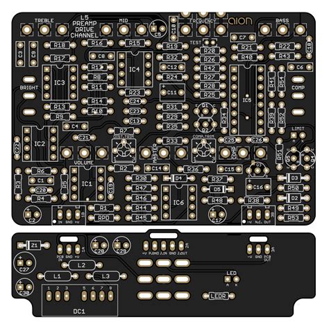 preamp drive channel lab series  aion fx