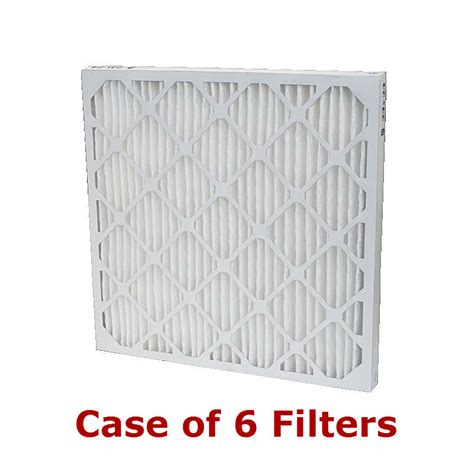 carrier     merv  pleated filters case     order pleated air