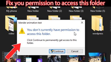 fix  dont   permission  access  folder windows  youtube