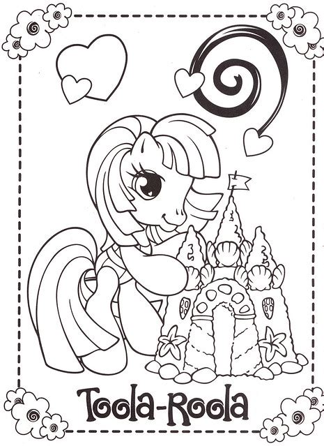 pony coloring pages  explore coloringpagesfork flickr