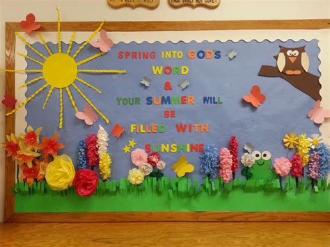 spring decorating ideas  bulletin boards