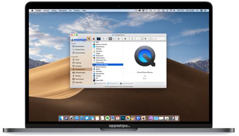 mac applicaties toevoegen aan de finder knoppenbalk appletips
