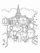Lds Templo Sacerdocio Bendicen Ordenanzas Bountiful Gazing Slc Jesucristo Conexion Leerlo sketch template