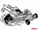 Roadster Racers Disneyclips Goofy sketch template