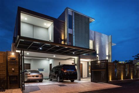 exterior design private bungalow alor setar kedah malaysia  vault design lab