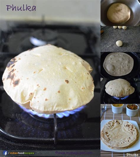 Easy Phulka How To Make Soft Phulkas Roti Recipe Step By Step