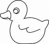 Coloring Ducky Rubber Pages Brother Little Duck sketch template