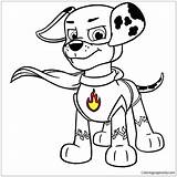Marshall Paw Patrol Coloring Pages Super Drawing Pup Mighty Pups Ausmalbilder Kleurplaat Printable Color Chase Coloringpagesonly Colouring Drawings Clipartmag Bilder sketch template