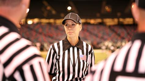 female football official seems suited for stripes the new york times