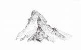Matterhorn sketch template