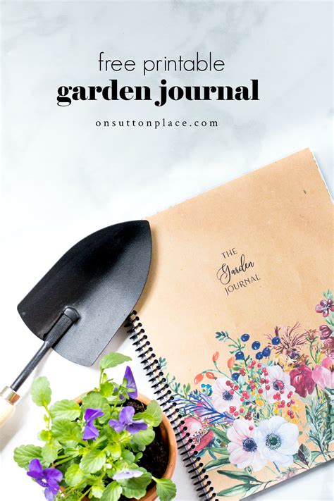 garden journal  digital   sutton place