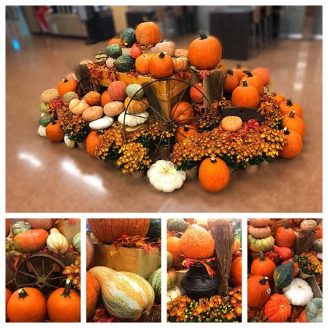 fall pumpkin display   grocery store rpics