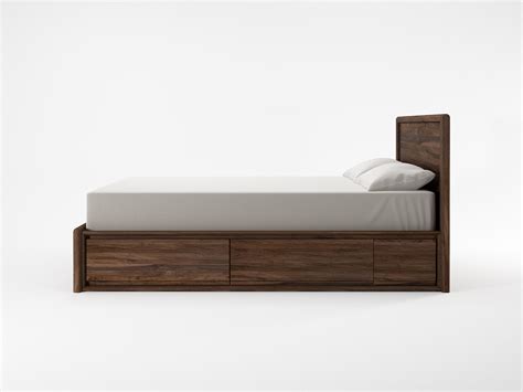 circa17 queen size bed solid headboard architonic