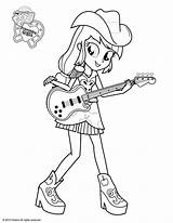 Equestria Girls Coloring Pages Printable Getcolorings Colo Rarity sketch template