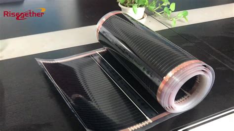 electric radiant heat  heating film carbon floor heating