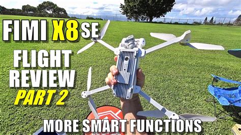 xiaomi fimi  se flight test review part   smart functions pros cons youtube