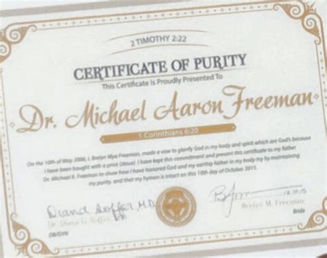 virgin bride presents certificate of purity to dad at wedding cbc news