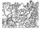 Coloring Zoo Pages Animals Kids Animal Farm Matter Preschool Drawing Printable Zookeeper Worksheets States Color Printables Kid Wuppsy Print Colouring sketch template