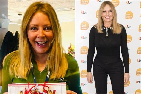 carol vorderman shows off famous curves in skintight jeans and thigh high boots hot world report