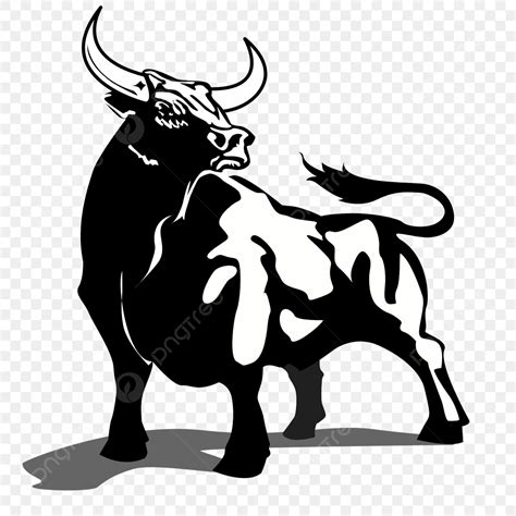 el toro en forma negra png dibujos toro logo vector png  vector  descargar gratis pngtree