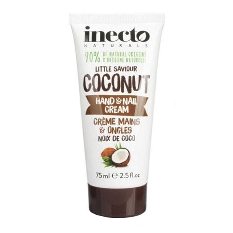 inecto naturals hand  nail cream ml coconut inecto skin care