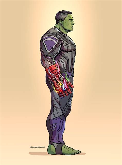 professor hulk  art print  johnny lighthands marvel superhero