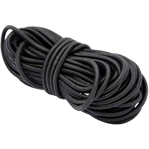 elastic cord  mm black