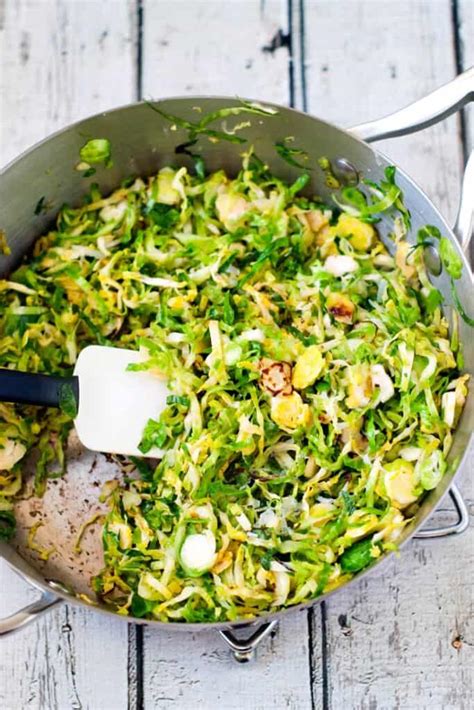 shaved brussel sprout