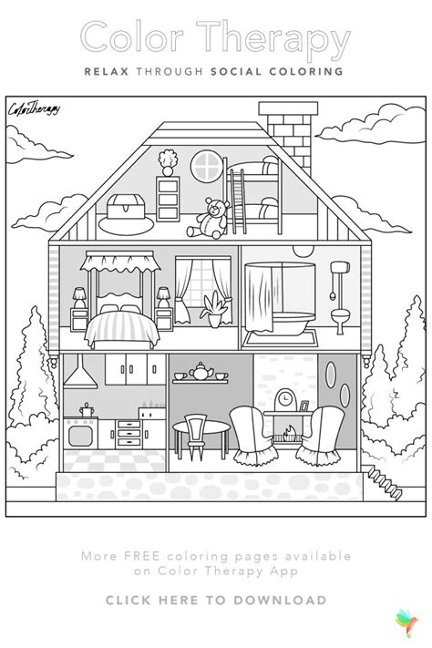 barbie house coloring pages blog wurld home design info