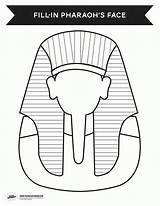 Pharaoh Coloring Egyptian Egypt Ancient Pages Pharaohs Craft Clipart Template Print Activities Activity Egyptabout Mask Printable Colouring Kids Crafts Face sketch template