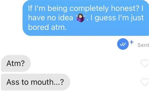 “ass To Mouth” R Tinder